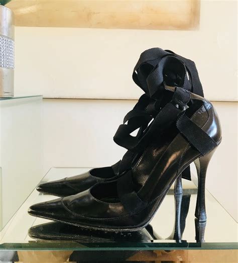 gucci tom ford stiletto with metal heel for sale|Tom Ford For Gucci Heels .